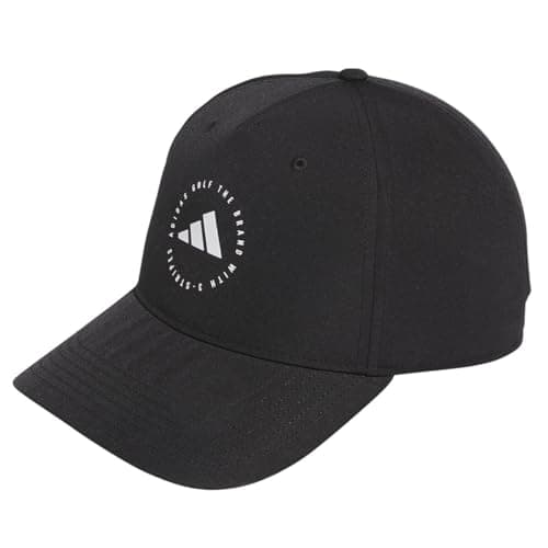 Image of adidas Golf Mens Performance Cap - Black - One Size