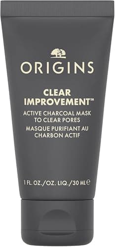Image of Origins Clear Improvement Active Charcoal Face Mask to Clear Pores | Clay Mask | Fragrance Free, 30 ml