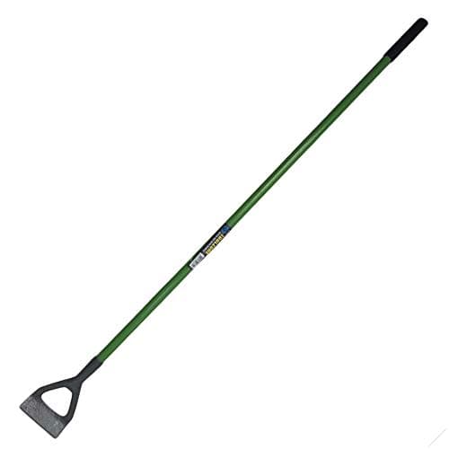 Image of Dutch Hoe Carbon Steel Weeding Garden Soil Digging Pole 140cm Lawn Landscaping