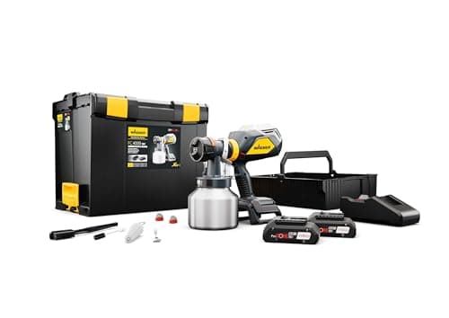 Image of WAGNER FinishControl 4000 18V FineSpray Kit - The Cordless XVLP Paint Sprayer incl. Battery