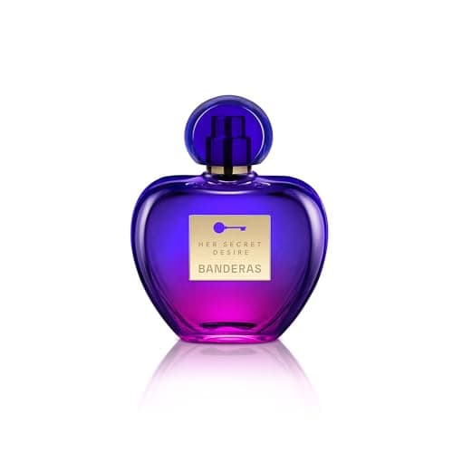 Image of Banderas Perfumes - Her Secret Desire - Eau de Toilette Spray for Women, Floral, Fruity and Sweet Fragrance - 80 ml