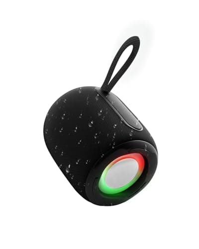 Image of Portable Mini Wireless Speaker, Outdoor Waterproof Bluetooth Speaker, 7H Playtime, IPX6 Waterproof, AUX & TF Card Input, Bluetooth 5.3, Shockproof, Lightweight, Ideal for Camping, Hiking, Beach