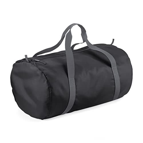 Image of BagBase BG150 Packaway Barrel Bag - Black