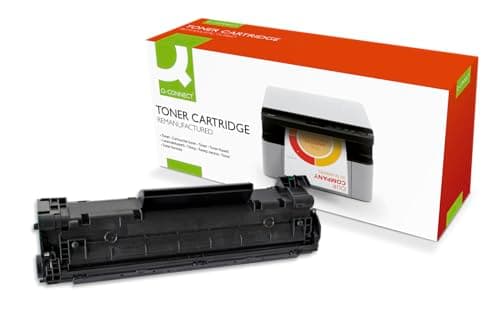 Image of Q-Connect Compatible Solution HP 36A Black Laserjet Toner Cartridge