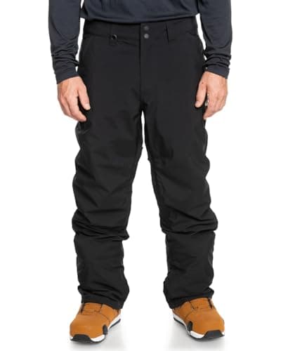 Image of Quiksilver Young Mens Estate Pt Snow Pants, True Black, XS UK