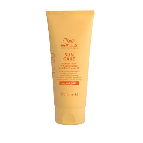 Image of Wella Professionals Invigo Sun Care After Sun Deep Repairing & Hydrating Express Conditioner - With UV Protection - Perfect for Holiday & Travel (200ml)