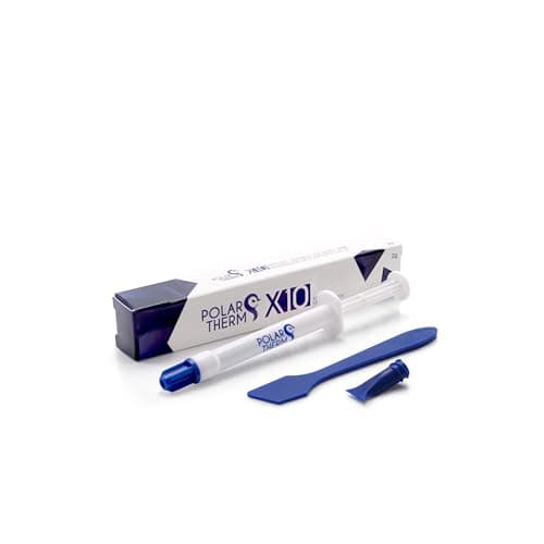 Image of Polartherm X-10 by Thermal Grizzly - 2 Grams CPU Thermal Paste for CPU & GPU - High Thermal Conductivity, Long Durability, Non-Conductive Thermal Grease - Thermal Compound Kit with Spatula