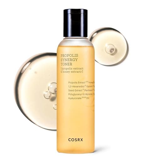 Image of COSRX Full Fit Propolis Toner 72% Propolis Extract, Korean Glow Toner for Face, Healthy Glow Boosting, Hydrating Dewy Essence for Soft Plump Skin, Korean Skincare 150ml