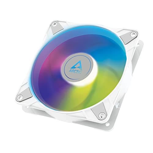 Image of ARCTIC P14 PWM PST A-RGB - PC Fan, 140mm Fan, PC Case Fan, Optimised for Static Pressure, Semi-Passive: 200-1900 rpm (0 rpm <5%), 5V 3 Pin A-RGB LED, Single Fan - White