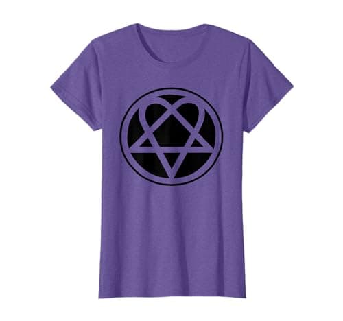 Image of Heartagram Pentagram T-Shirt