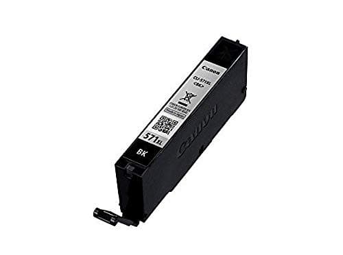 Image of Canon CLI-571BK XL Black Ink Cartridge 12 ml 810 Pages – Ink Cartridges (Black, Pixma MG575x, MG685x, MG775x, Inkjet, High Yield (XL), 12 ml, 810 Pages)