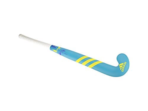 Image of Adidas LX24 Composite 6 Field Hockey Stick (Aqua/Yellow, 28")