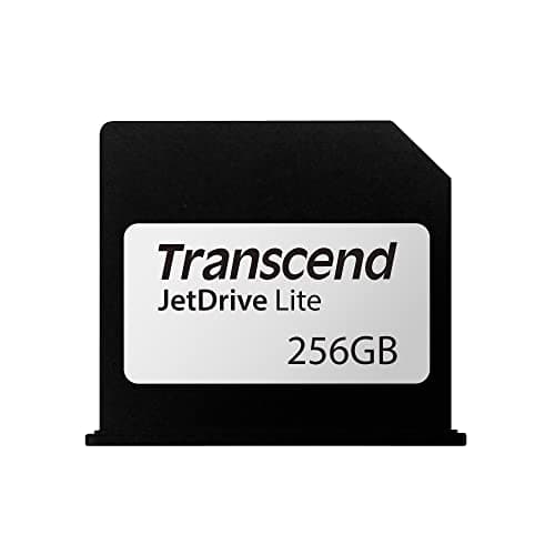 Image of Transcend 256GB JDL130 JetDrive Lite 130 Expansion Card for MacBook Air 13 Inch (Late 2010 - 2017) up to 95/75 MB/s TS256GJDL130
