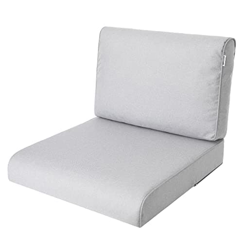 Image of PillowPrim, Chair Cushion, Cushion for Rattan Chair, Outdoor, Pad, Pallet Pillow, Seat Cushion, Rattan Furniture, Ash, 70 x 70 cm