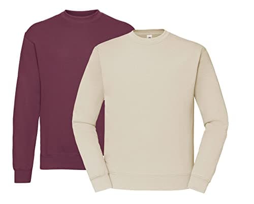 Image of Fruit of the Loom Men’s Set-in Sweatshirt, M