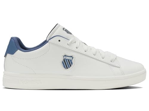 Image of K-Swiss Men's Court Shield II Trainers, White, 42 EU, White, 9 UK
