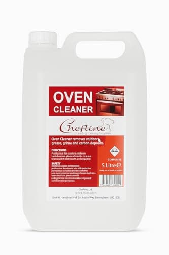 Image of Chefline Ltd Heavy Duty Oven Cleaner- Professional and Commercial Grade Oven and Grill Cleaning Solution - 5 Litre Bottle