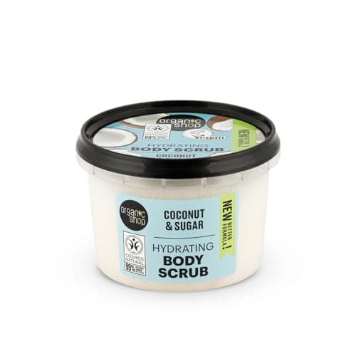 Image of Organic Shop 250ml Body Scrub Hydrating Coconut