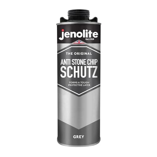 Image of JENOLITE Stonechip Protection Schutz | GREY | 1 Litre | Protects Sills, Lower Body Panels and Chassis Againt Stonechip Damage | Car Underseal Spray Protection | Anti-Corrosion Rust Protection
