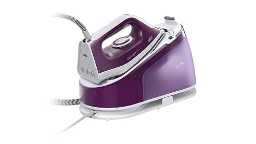 Image of Braun CareStyle 1 Pro IS1514 VI Steam Iron with FreeGlide 3D Technology Vertical Steam, Drip Free Function Water Tank 1.7 Litre 6 Bar 120 g/min 2200 Watt Purple
