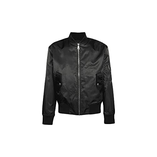 Image of VERSACE JEANS COUTURE Baroque Design Black/Gold Bomber Jacket XXL