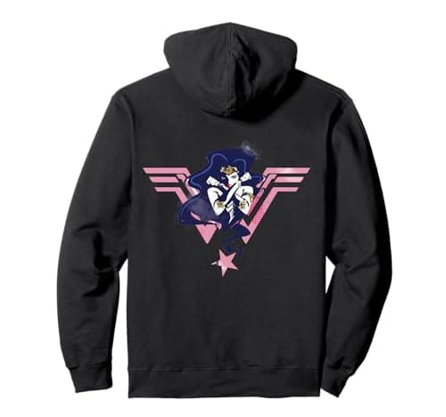 Image of DC Kids Justice League Logo Wonder Woman Pullover Hoodie