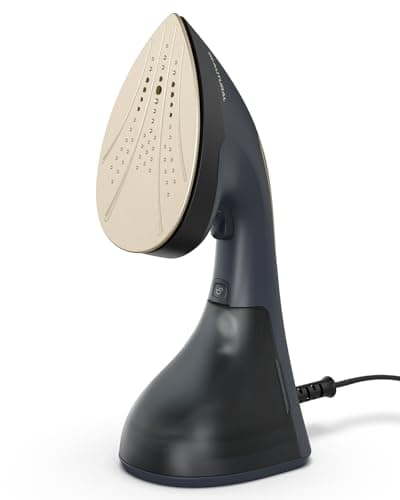 Image of BEAUTURAL Steamer for Clothes, 2-in-1 Steamer & Iron, 1500W Handheld Powerful Garment Fabric Wrinkle Remover with Burst Steam, Ceramic Heating Plate, 30-Second Fast Heat-up, Auto-Off