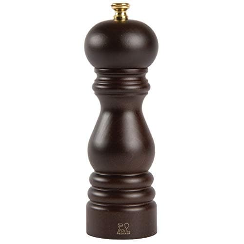 Image of Peugeot P026 Pepper Mill, Dark Wood, 7" Tall
