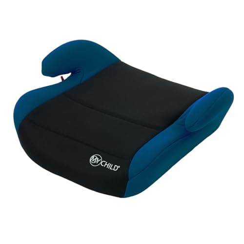 Image of MyChild Brundle Group 2/3 Booster Car Seat Blue, Backless Booster Seat. Lightweight 700g. From 15kg to 36kg Approx. 4 - 12 Years