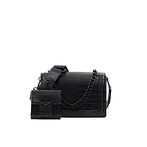 Image of Aldo Women's Qiemar Crossbody Bag, Black/Black, Small