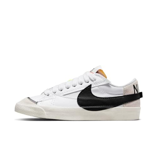 Image of NIKE Blazer Low '77 Jumbo Women's Shoes Trainers, White Black White Sail, 3 UK