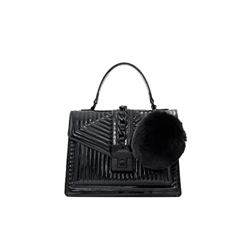 Image of Aldo Women's Jerilini Top Handle, Black/Black, One Size