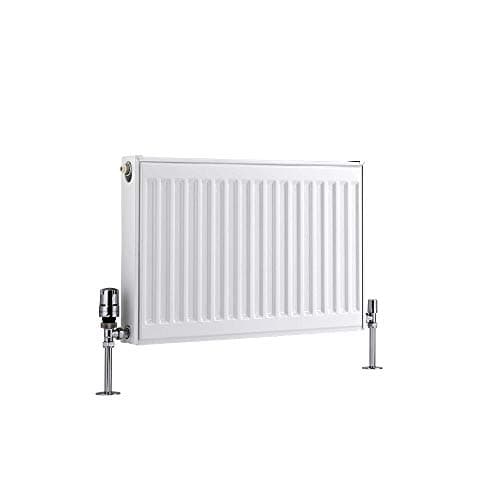 Image of Milano Compact White Type 11 Horizontal Single Panel Convector Radiator - 400mm x 600mm