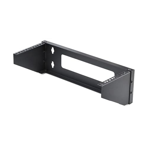 Image of StarTech.com 4U Vertical Wall-Mount Bracket For 19inch Rack Mountable Equipment, 121lb/55kg Capacity, For Patch Panels/Servers