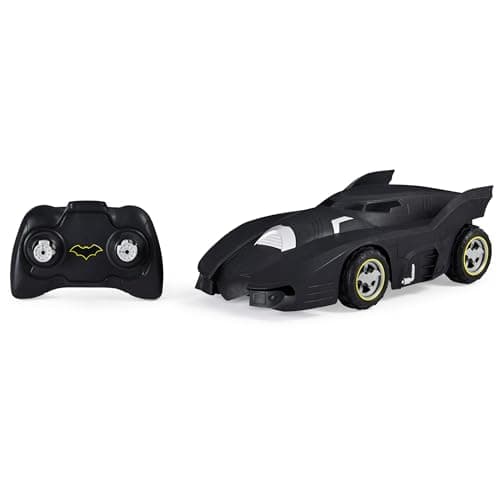 Image of DC Comics BATMAN Batmobile Remote Control Vehicle 1:20 Scale, for Kids Aged 4 and Up