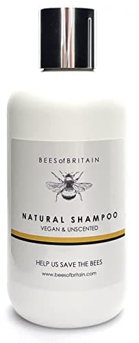 Image of BEES of BRITAIN Unscented Gentle Shampoo – Fragrance-Free & pH 5.5 Balanced – 99% Natural Origin – CG Friendly & Ultra-Sensitive – Hypoallergenic Botanical Hair Wash – Vegan – UK Made – 250ml