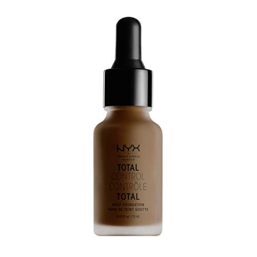 Image of NYX Professional Makeup Total Control Drop Foundation, Precise Dosage, Buildable Coverage, Long Lasting, Vegan Formula, Matte Finish, Shade: Deep Espresso
