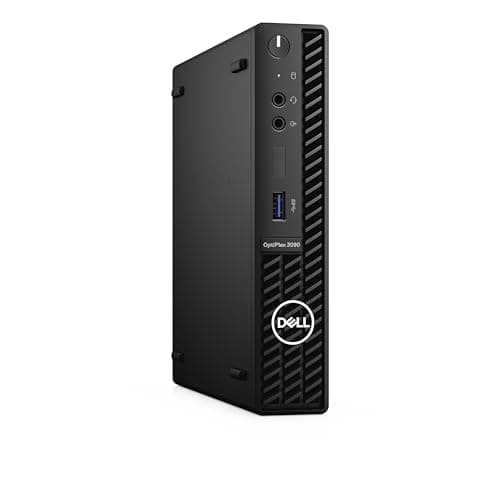 Image of Dell OptiPlex 3090 Micro USFF PC - Intel Core i5 10500T (6 Cores, 2.3/3.8GHz), 16GB DDR4, 1TB PCIe Gen 4.0 x4 NVMe, UHD Graphics 630, GbE, WIFI 6 & Bluetooth 5.2, Windows 11 Pro (Renewed)
