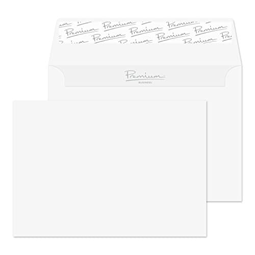 Image of Blake Business C6 114 x 162 mm 120 gsm Peel & Seal Wallet Envelopes (21882) Ice White Wove - Pack of 500