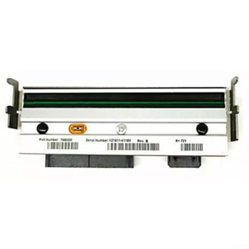 Image of Thermal Print Head for Zebra ZM400 Label Printer, 203 dpi, Replacement Part 79800M, High Resolution Metal and ABS Print Head for Thermal Transfer Barcode Labels, Durable Accessories for Office and