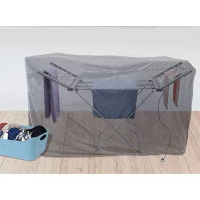 Image of Groundlevel Winged Heated Clothes Airer Drying Cover, Helps To Speed Up Drying Time For Less !