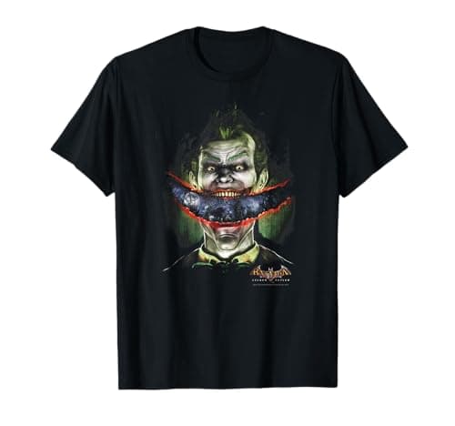 Image of Batman: Arkham Asylum Joker Crazy Lips T-Shirt