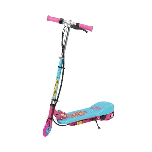 Image of NINODOVAE Electric Scooter for Kids ages 6-12, E scooter, 120W Powerful Motor, height adjustable 82-87-92 cm, W.L. 50kg (Pink)