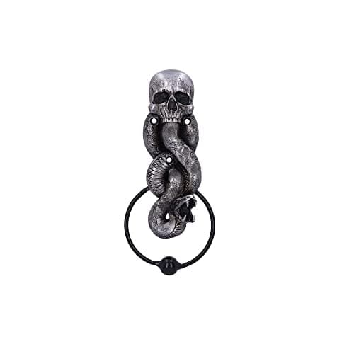 Image of Nemesis Now Officially Licensed Harry Potter The Dark Mark Door Knocker 23cm, Silver