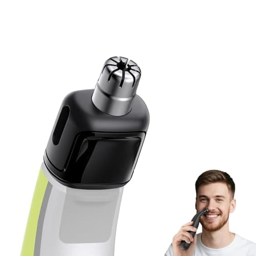 Image of Nose and Ear Blade Replacement Head Fit for OBlade QP2734/QP2824/QP25XX/QP26XX/Pro 360 Series - Double Edge 360° Rotating System Blade Perfect for Electric Shaver Accessories, Waterproof