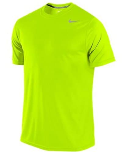 Image of Nike Men’s t-Shirt Legend Dri Fit, Men, Kurzarm Shirt Legend Tee, Volt/Dark Grey Heather/Matte Silver, X-Large