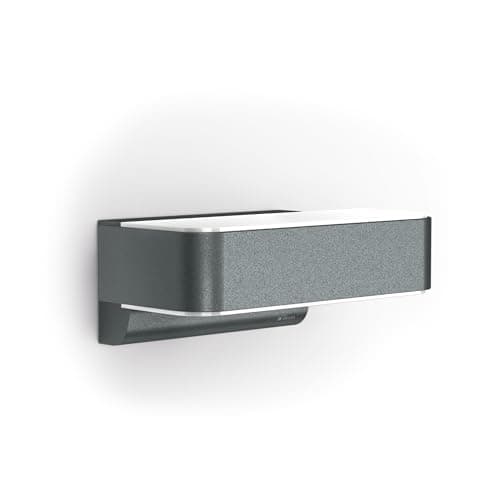 Image of Steinel Outdoor Light L 810 SC Anthracite, LED Wall Light, 160° Motion Detector, 9.8 W, Networkable, can be Operated via Bluetooth App, Aluminium