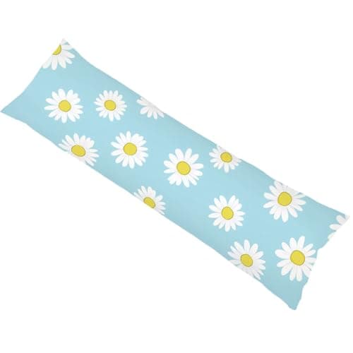 Image of Body Pillow Case 180 x 60cm Long Bolster Pillowcase Modern Invisible Zipper Extra Large Pillowcase Simple, Double Sided Printing Linen Pillow Cover, Side Sleeper Machine Washable, Home Decor bz-445