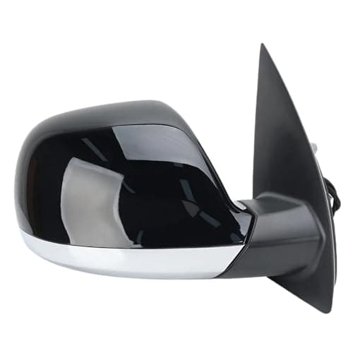 Image of Outside Mirror Assembly For VW For Amarok 2013 2014 2015 2016 2017 2018 2019 2020 2021 2022 2023 Rearview Mirror Assembly(R Black Chrome)