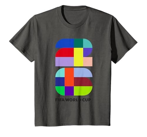 Image of Kids FIFA World CUP26 FIFA Host Country Logo Color T-Shirt